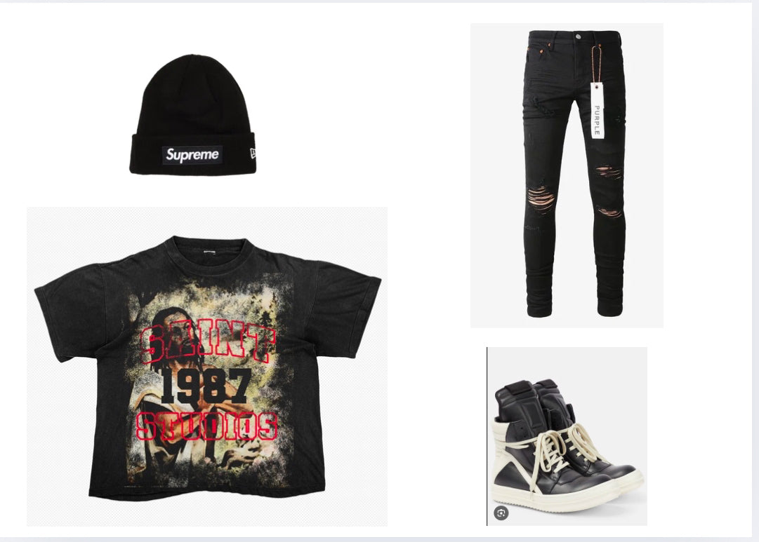 Black Saint 1987 Tee