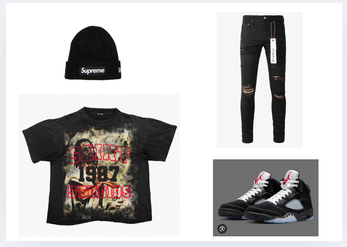 Black Saint 1987 Tee